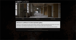 Desktop Screenshot of lost-places.co.uk